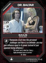 Dr. Baltar, Gaius (Foil)